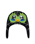 Spider Owl Beanie Black