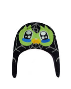 Spider Owl Beanie Black
