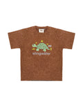 Stingwater Turtle T-Shirt Acid Brown