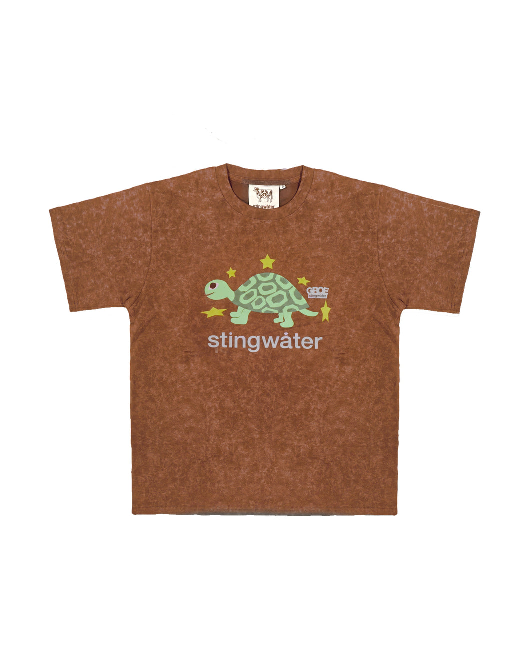 Stingwater Turtle T-Shirt Acid Brown