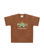 Stingwater Turtle T-Shirt Acid Brown