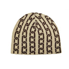 Stingwater chain skully beanie brown/khaki