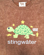 Stingwater Turtle T-Shirt Acid Brown