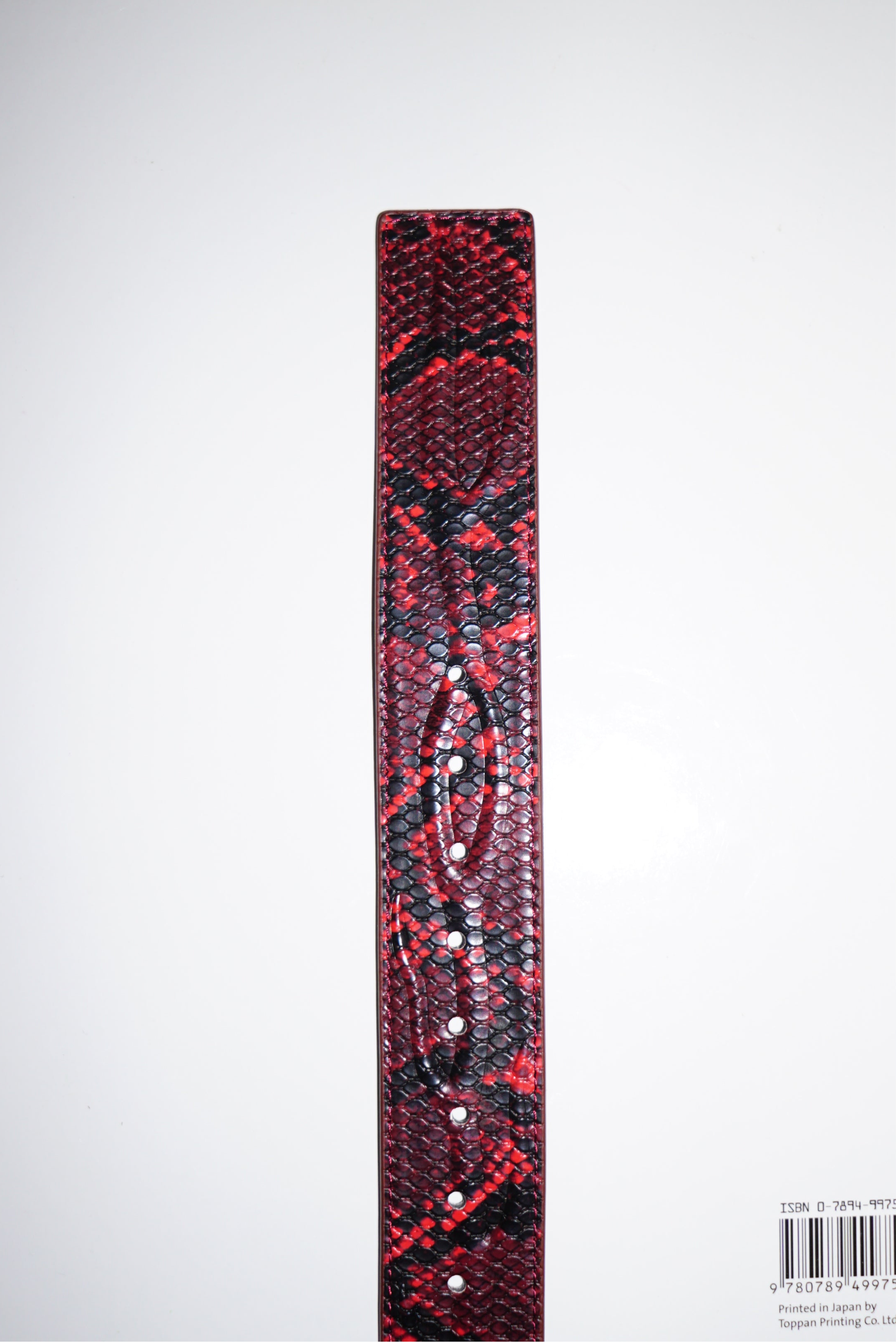 The Vein Belt Red Snake