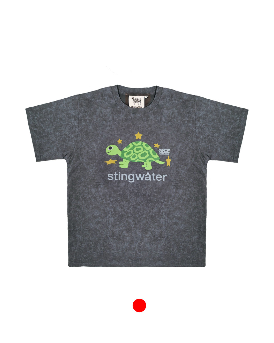 Stingwater Turtle T-Shirt Acid Black