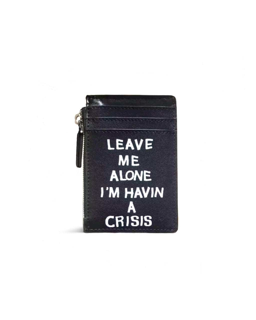 Crisis Leather Card Holder