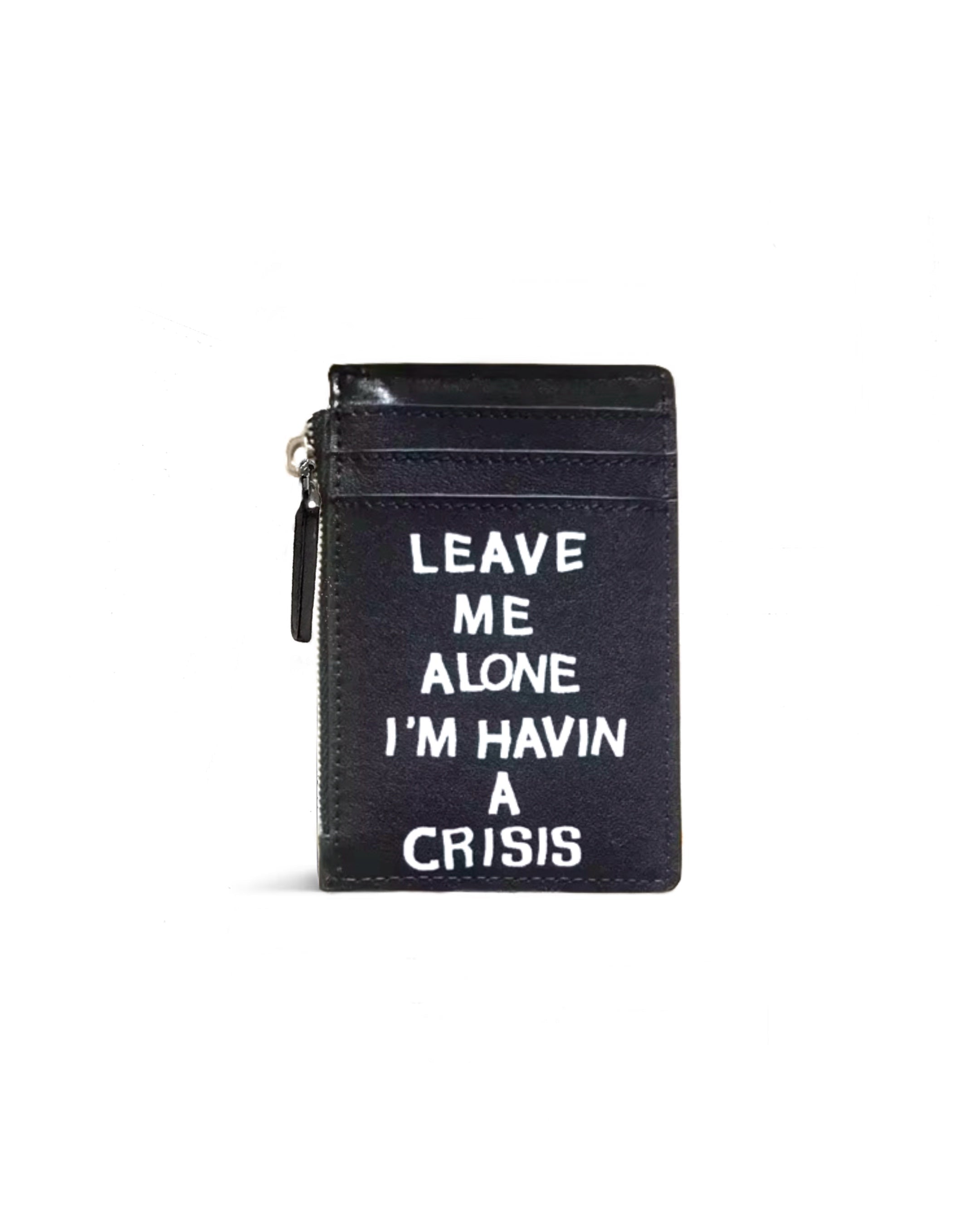 Crisis Leather Card Holder