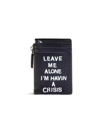 Crisis Leather Card Holder