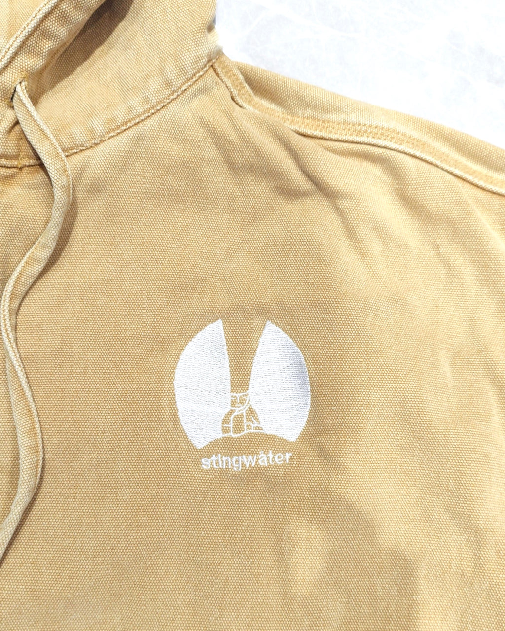 Kowboy Canvas Zip Up Hoodie Brown