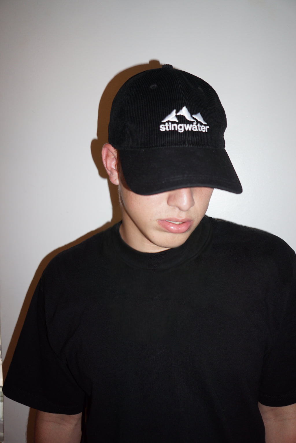 Natural Spring Corduroy Hat Black