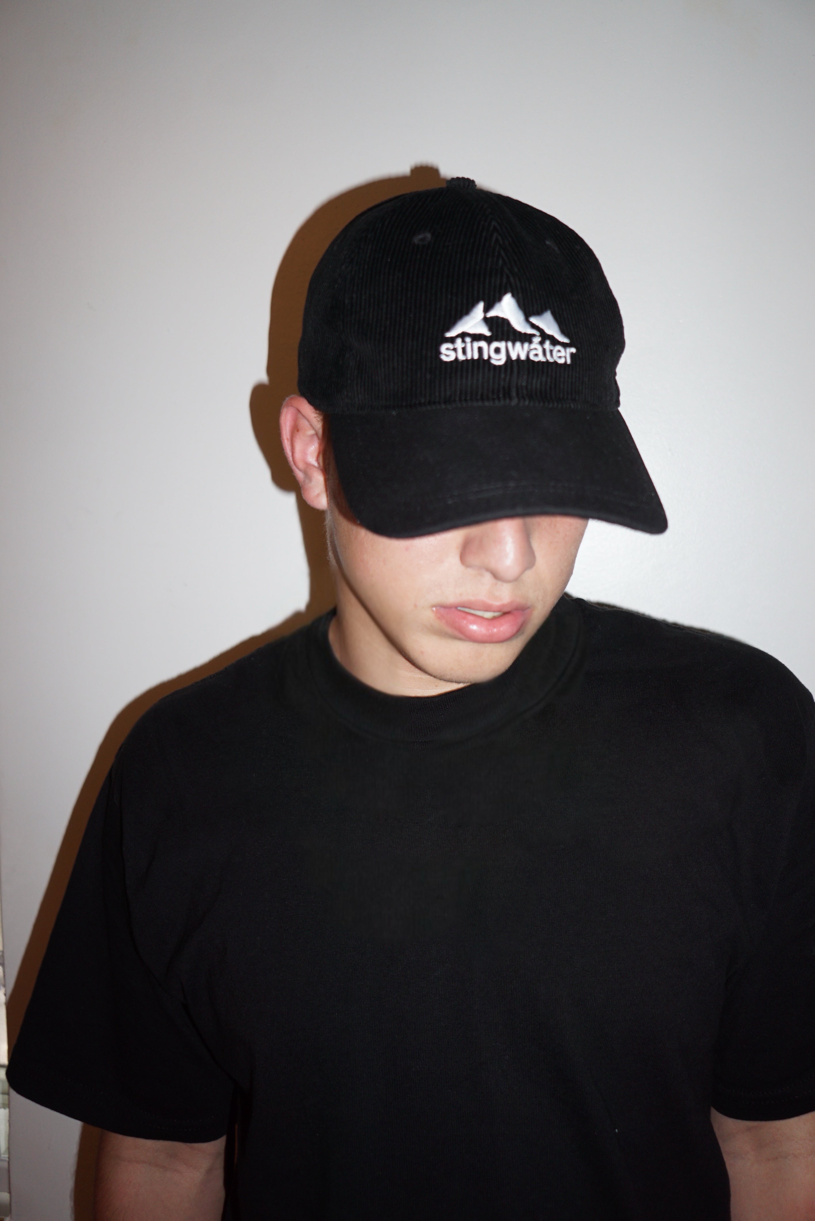 Natural Spring Corduroy Hat Black