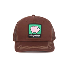 Load image into Gallery viewer, Piggy Bank Trucker Hat Brown
