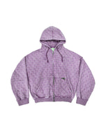 All Star Zip Up Hoodie Acid Purple