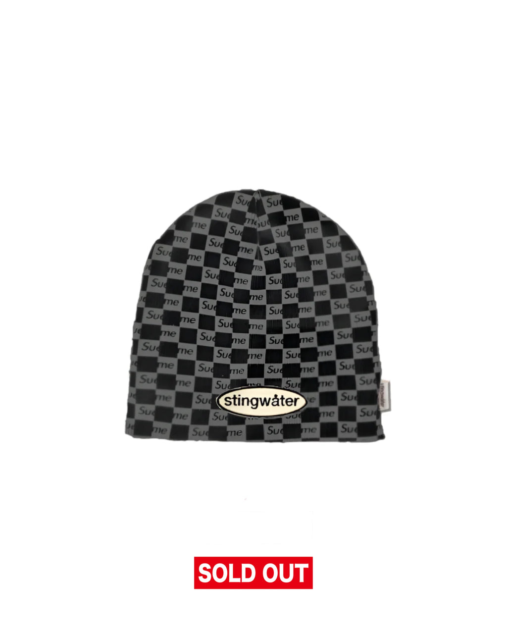 Sue Me Beanie Black/Grey