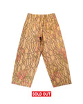 Waxed Corduroy Double Knee Pants