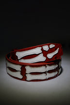 Stingwater Bone Belt Deep Red