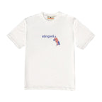Stingwater America in distress t shirt white