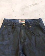 Load image into Gallery viewer, Big Groe Painted Canvas Jeans Off Black
