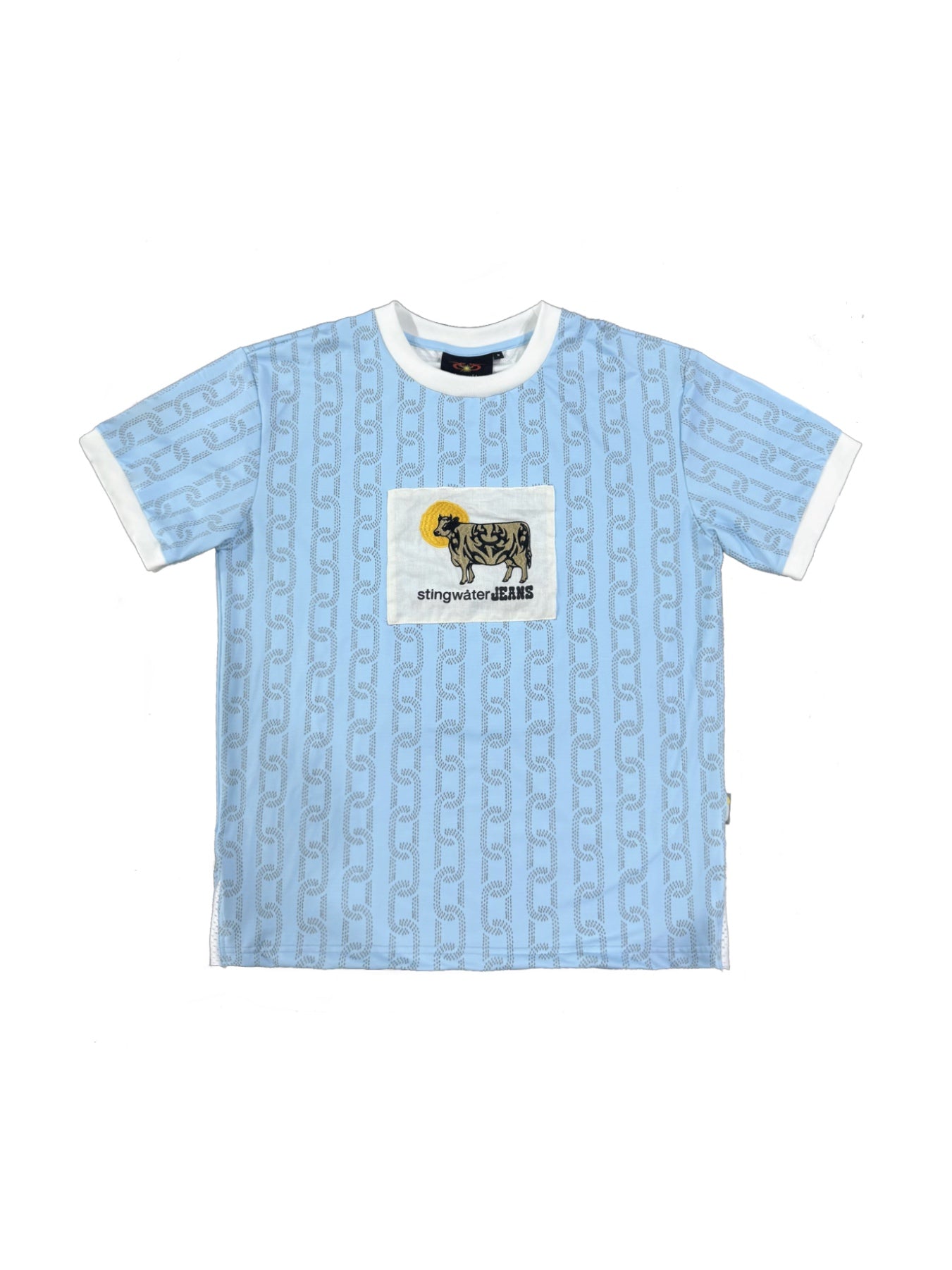 Kow Fleece Lined Jersey Light Blue
