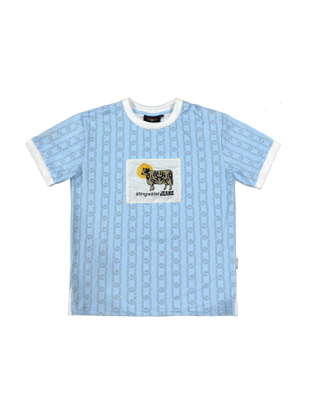 Kow Fleece Lined Jersey Light Blue