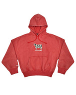 Tatted Kow Hoodie Faded Red