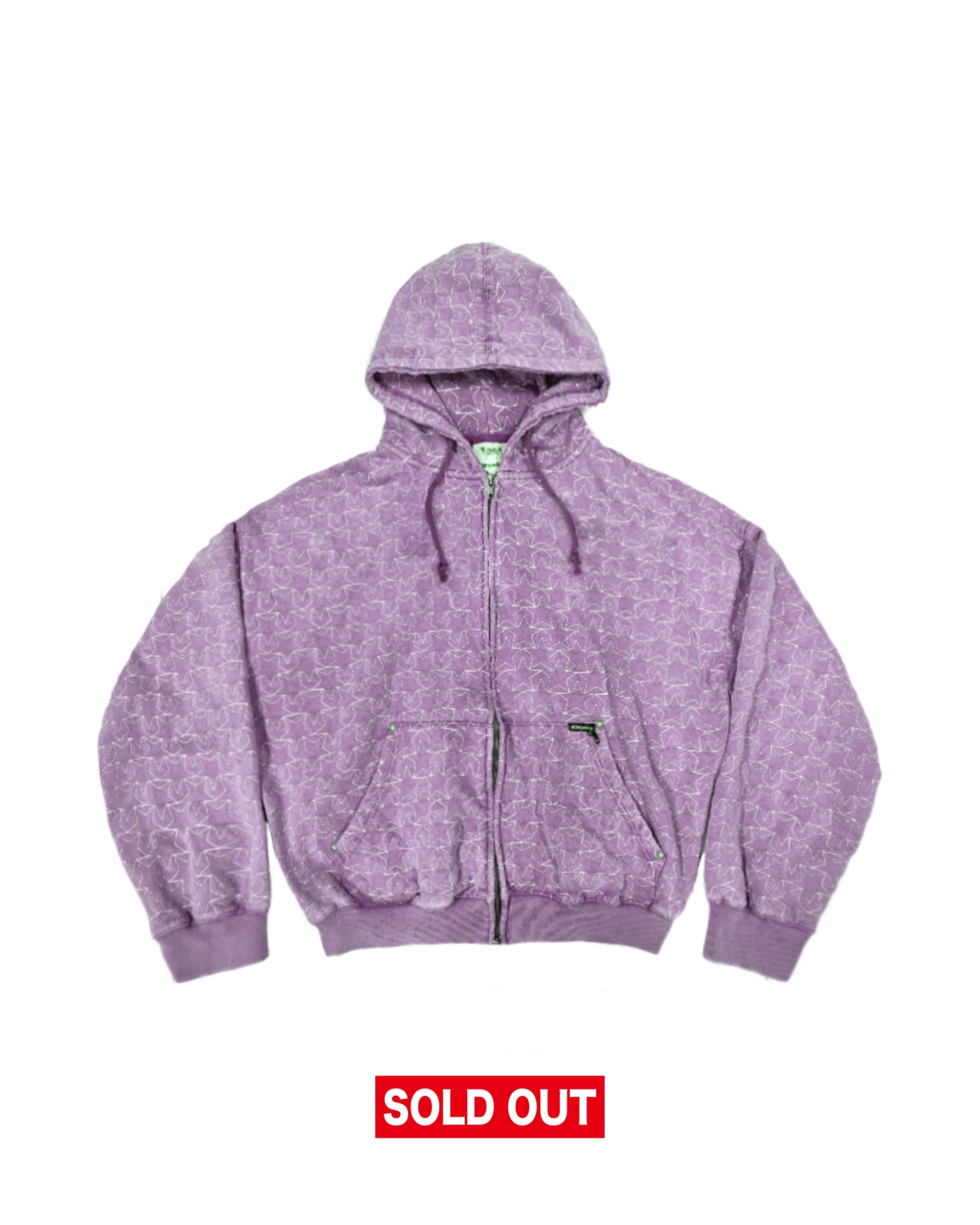 All Star Zip Up Hoodie Acid Purple – stingwater