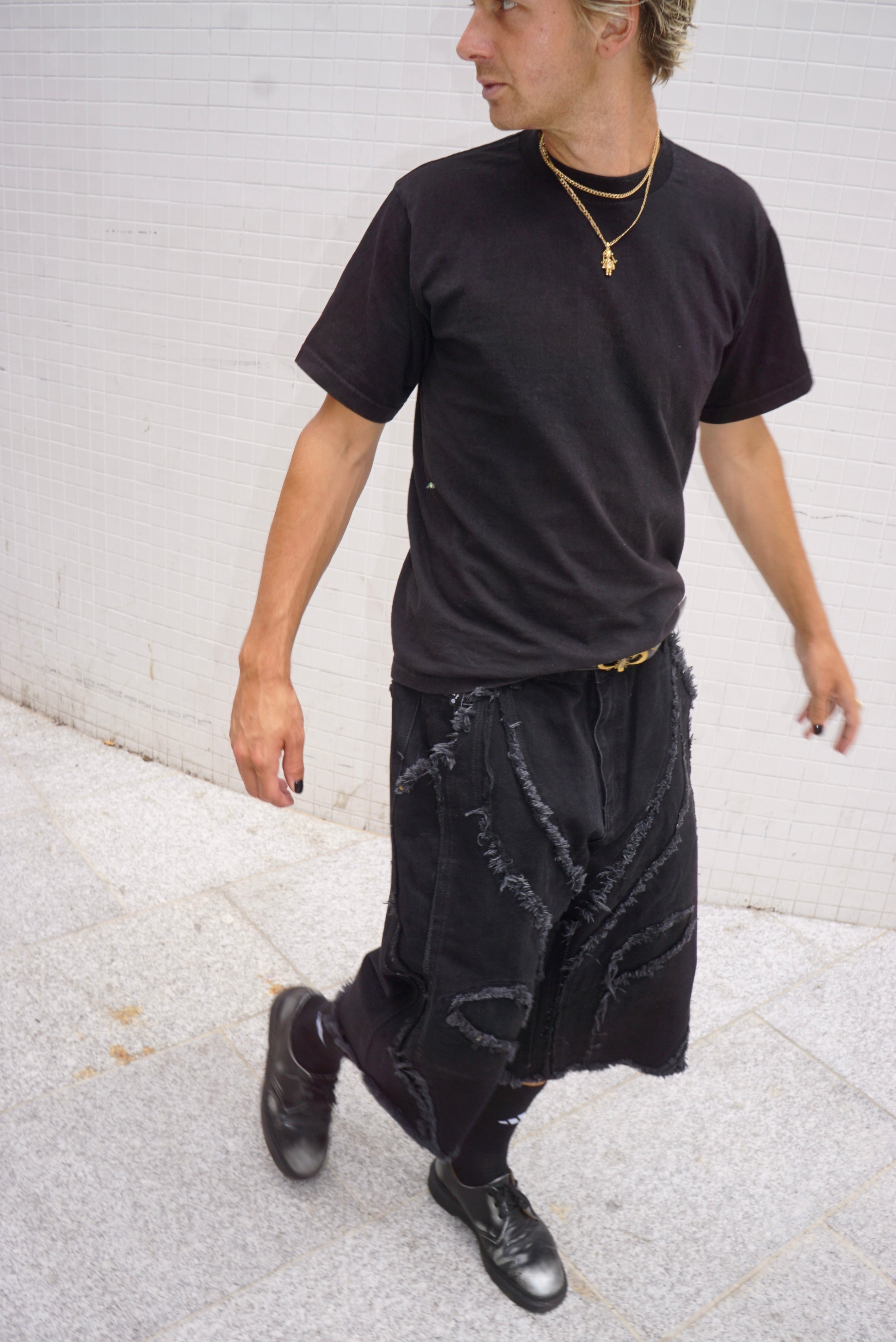 Stingwater Jean Shorts black