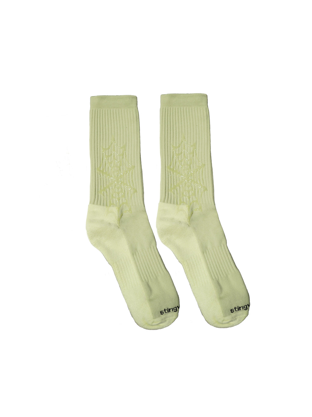 Stingwater Spider Web Socks Alkaline/Slime