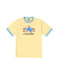 Stingwater Turtle T-Shirt Yellow Ringer