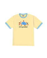 Stingwater Turtle T-Shirt Yellow Ringer