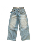 Script Double Knee Jeans Acid Blue