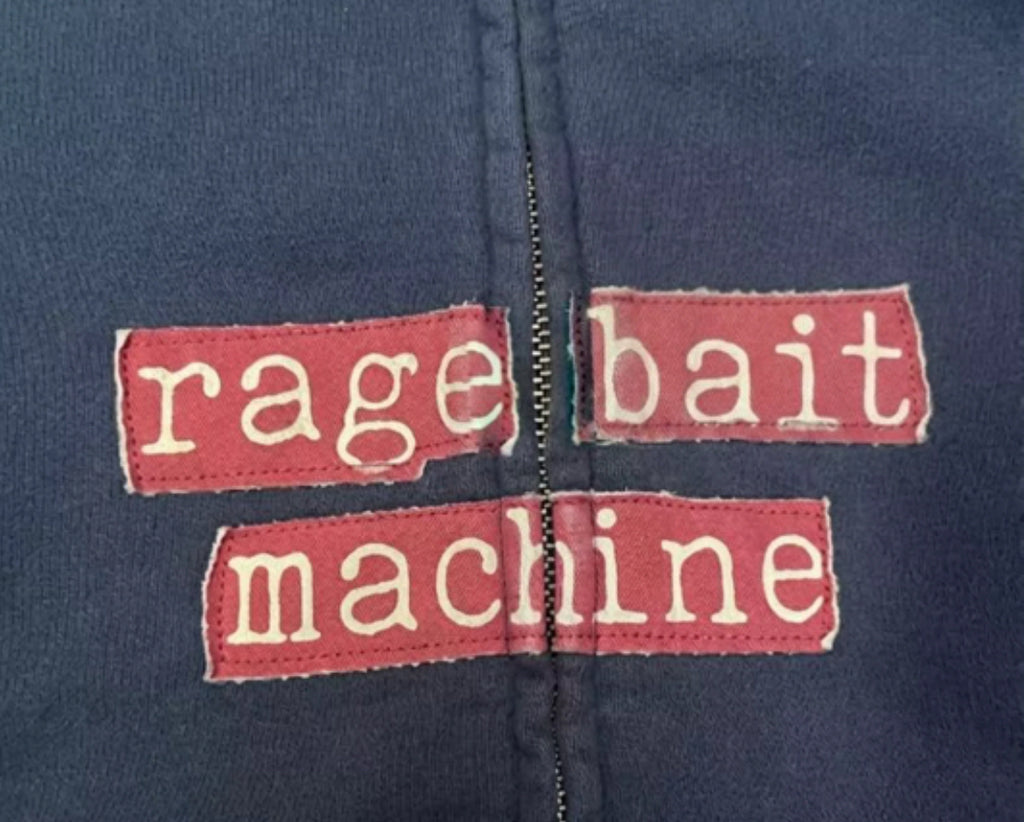 Rage Bait Machine Zip Up Hoodie