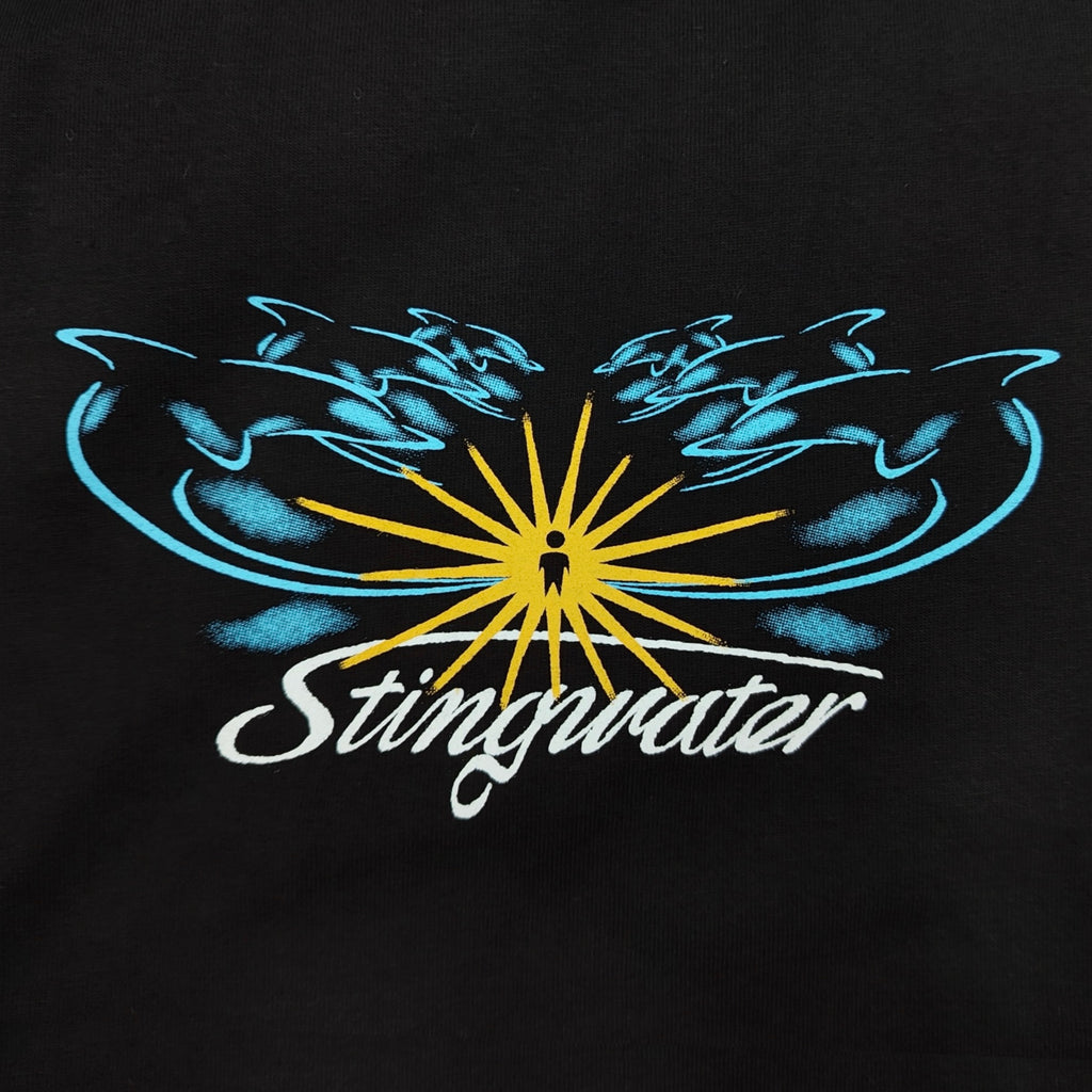 Stingwater Dolphins T Shirt Black