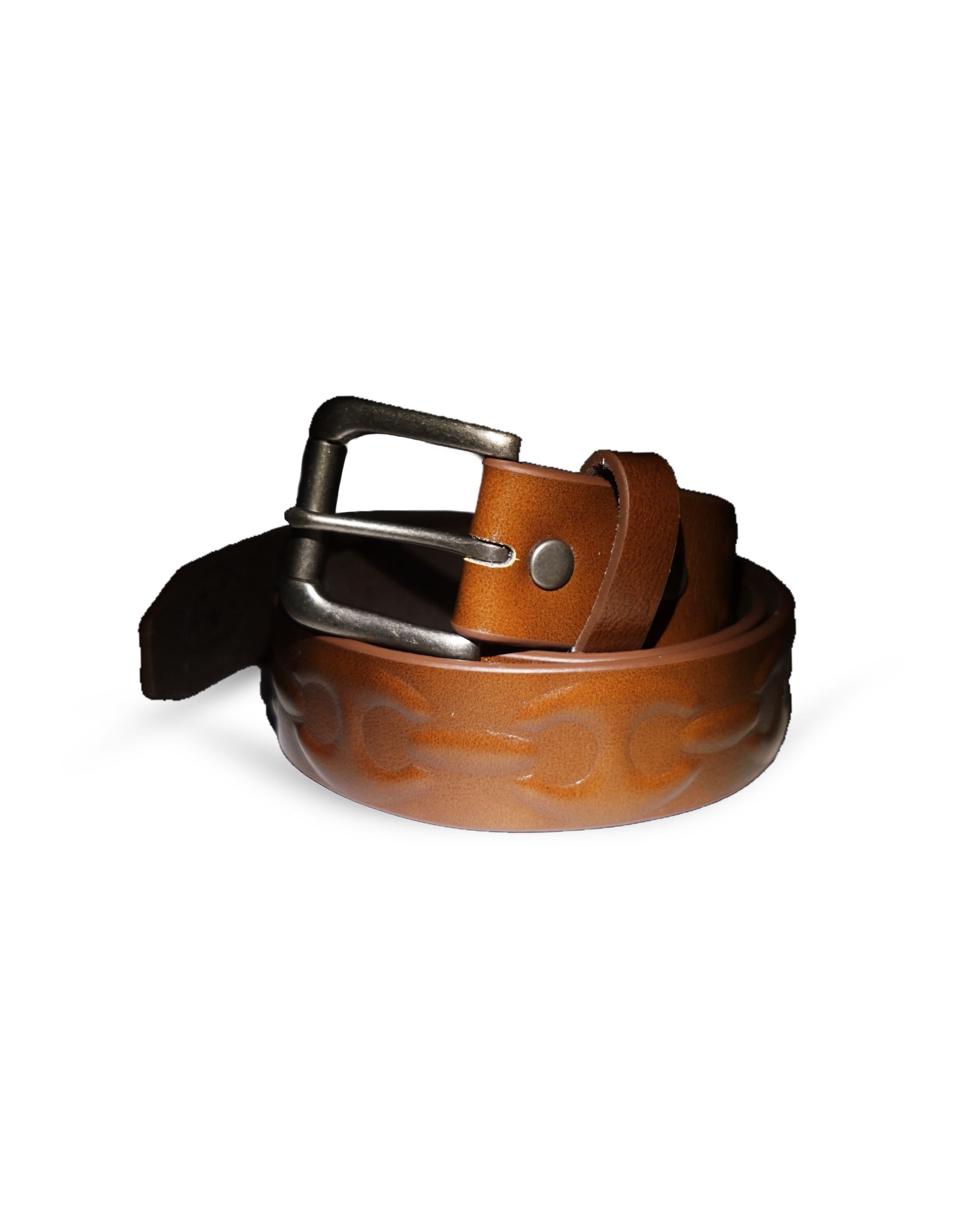 Stingwater Anchor Chain Belt Rusty Brown