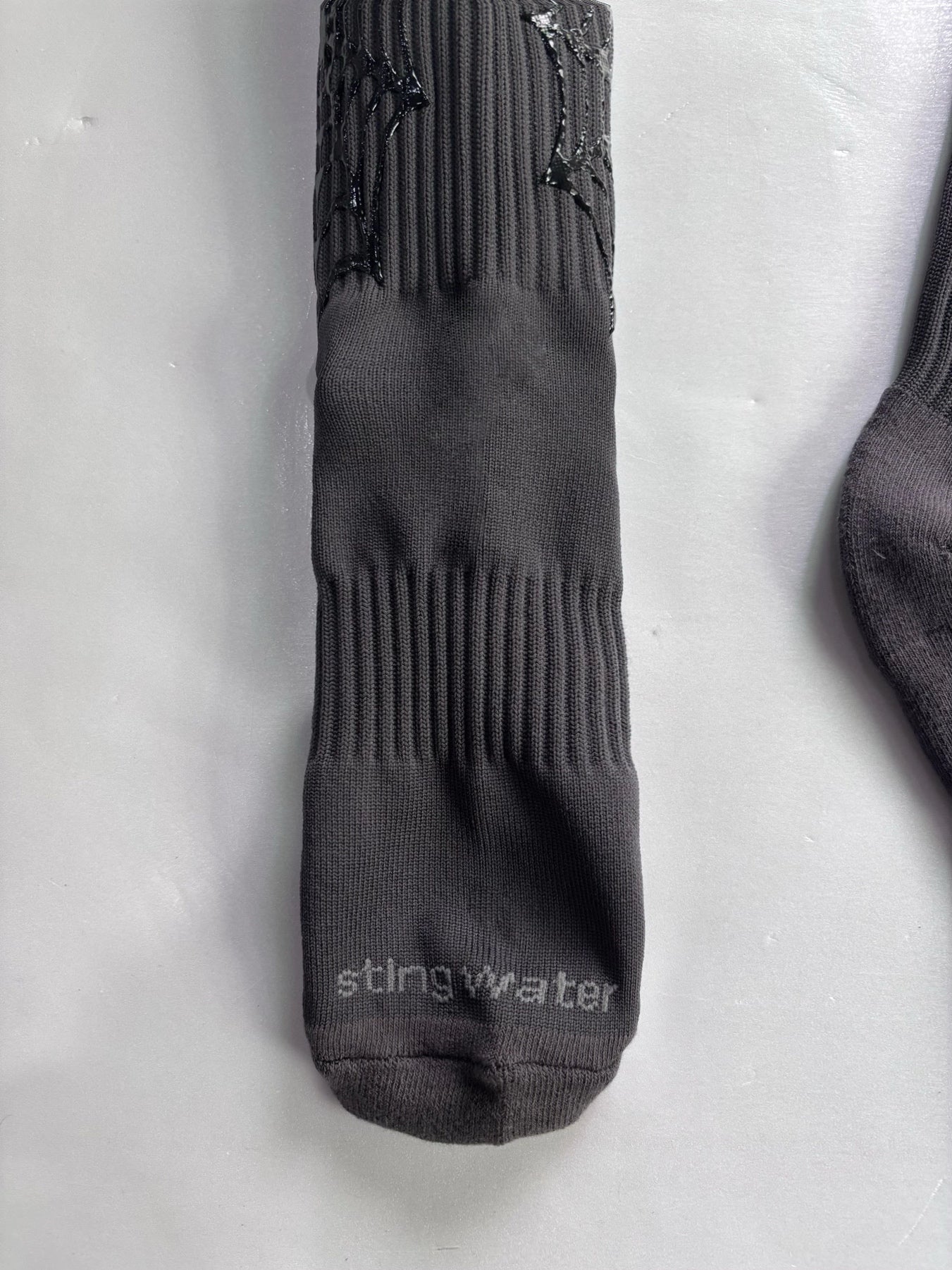 Stingwater Spider Web Sock Metal Gray/Black