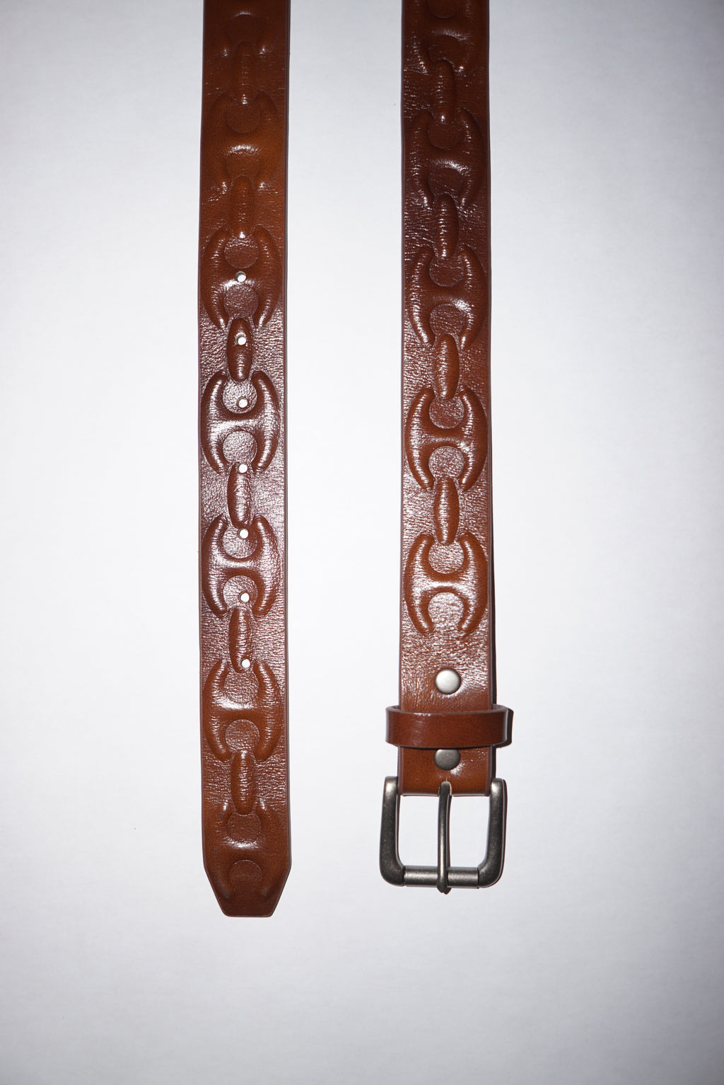 Stingwater Anchor Chain Belt Rusty Brown