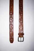 Stingwater Anchor Chain Belt Rusty Brown