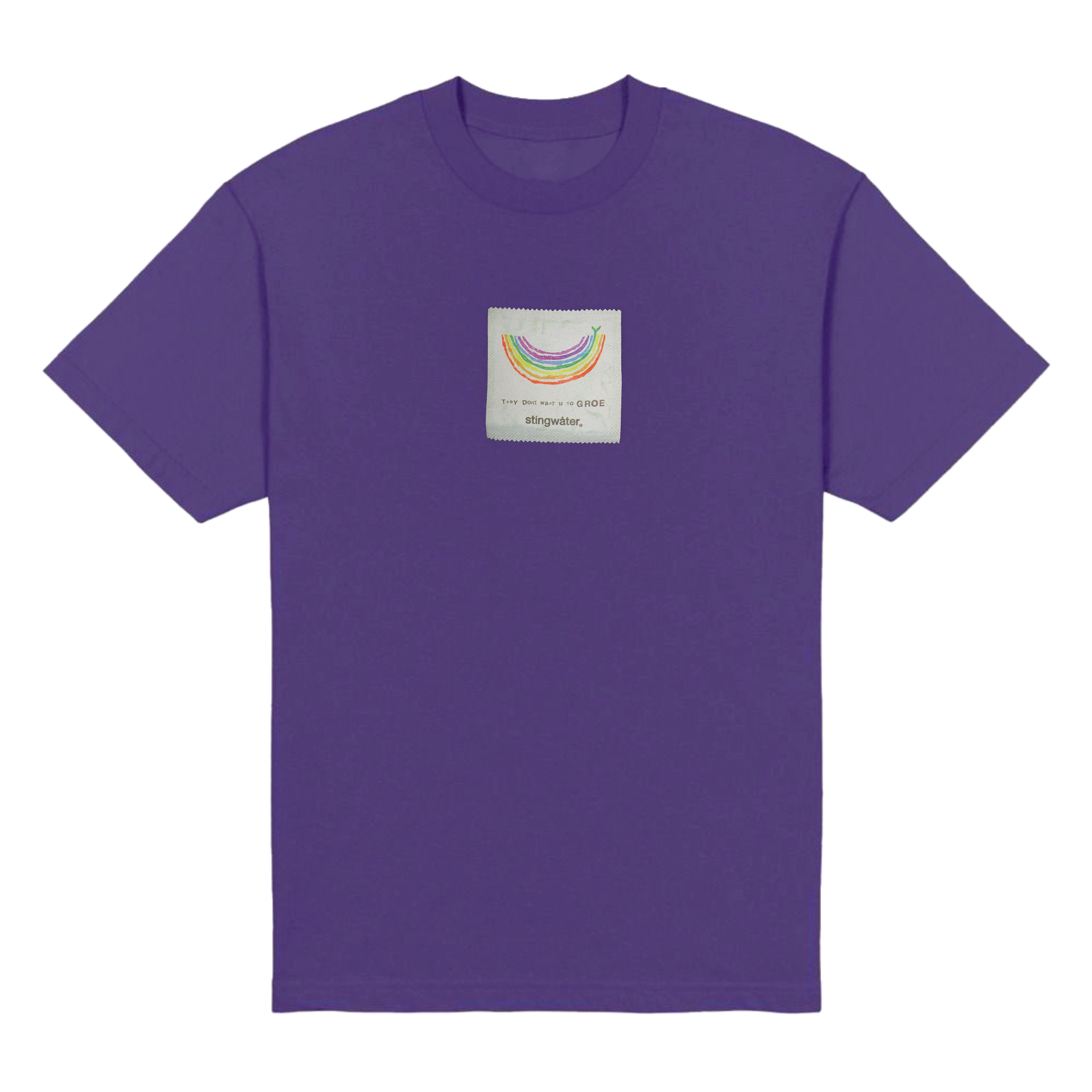 Condom T-Shirt Purple