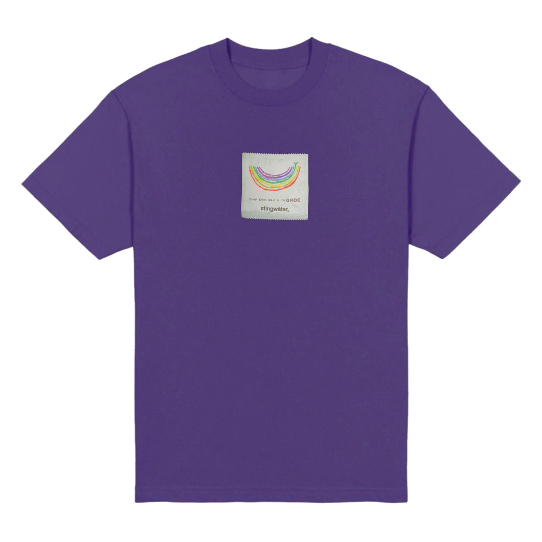 Condom T-Shirt Purple