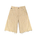 Stingwater Saloon Jean Shorts Khaki