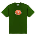 Bottle cap t shirt forest green