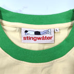 Stingwater Dolphins Ringer T-Shirt Yellow
