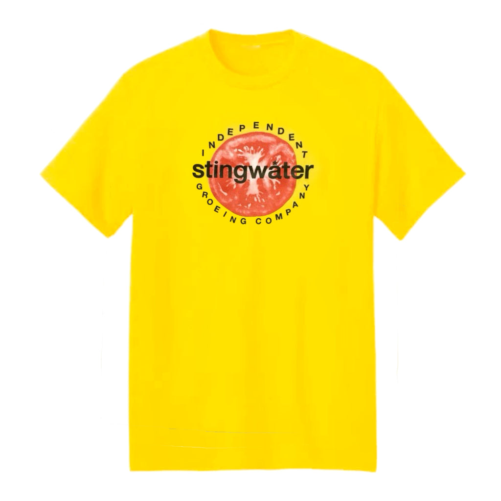 Independent groeing company t shirt yelloe