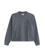 Mini Crisis Long Sleeve T-Shirt Faded Grey