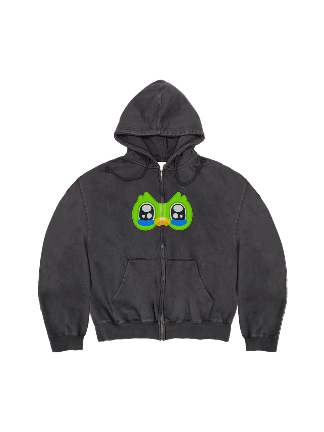 Duo Crisis Hoodie Faded Black