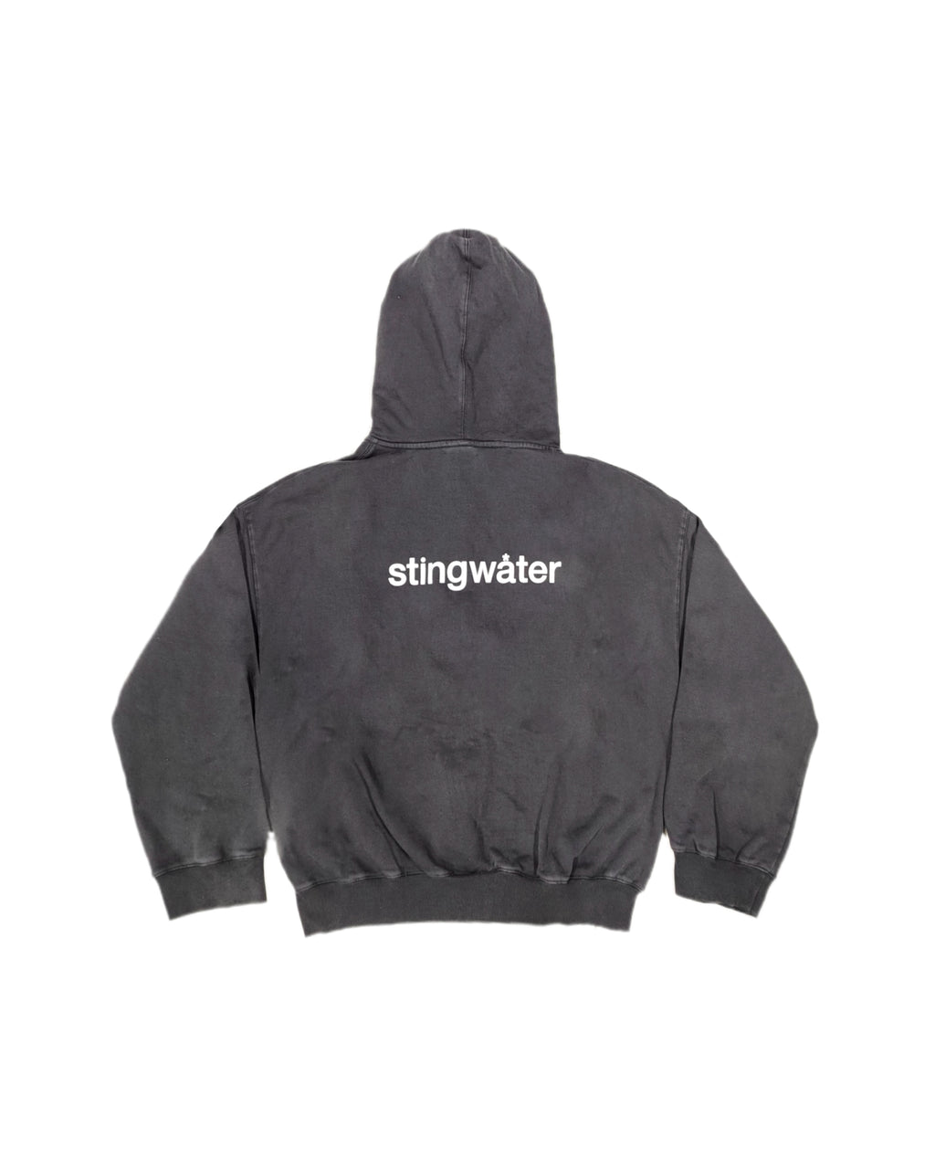 Enter the Void Zip Up Hoodie Faded Black