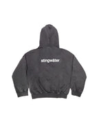 Enter the Void Zip Up Hoodie Faded Black