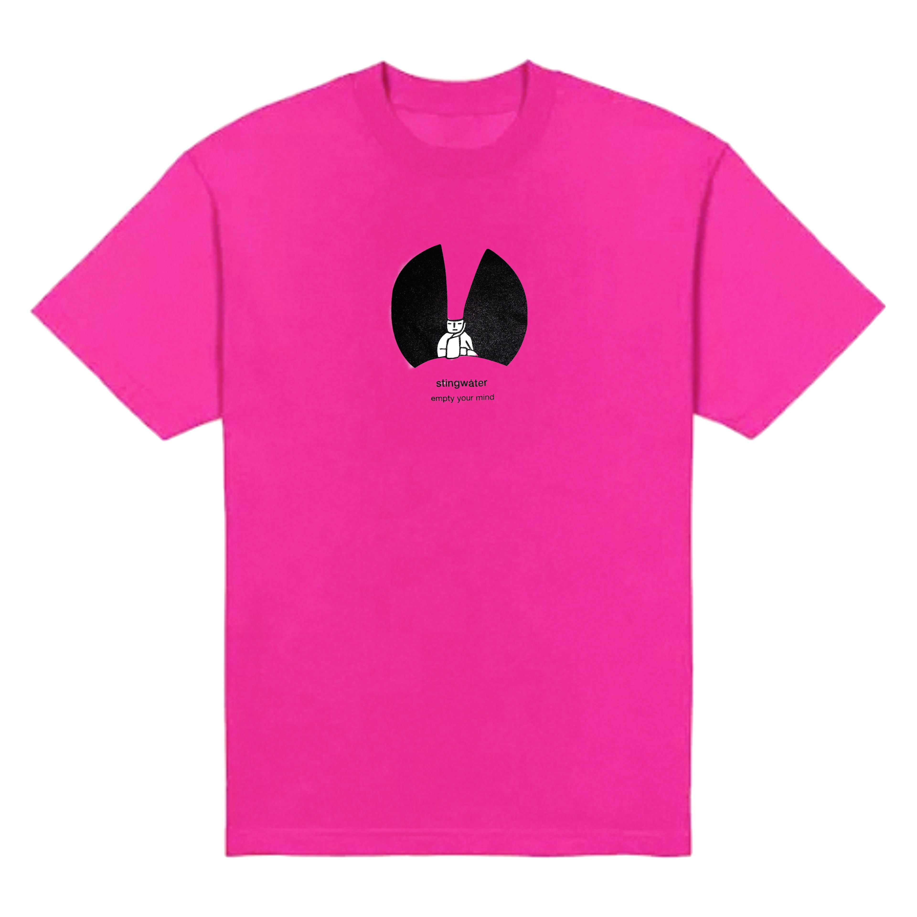 Empty your mind T-Shirt Fuscia