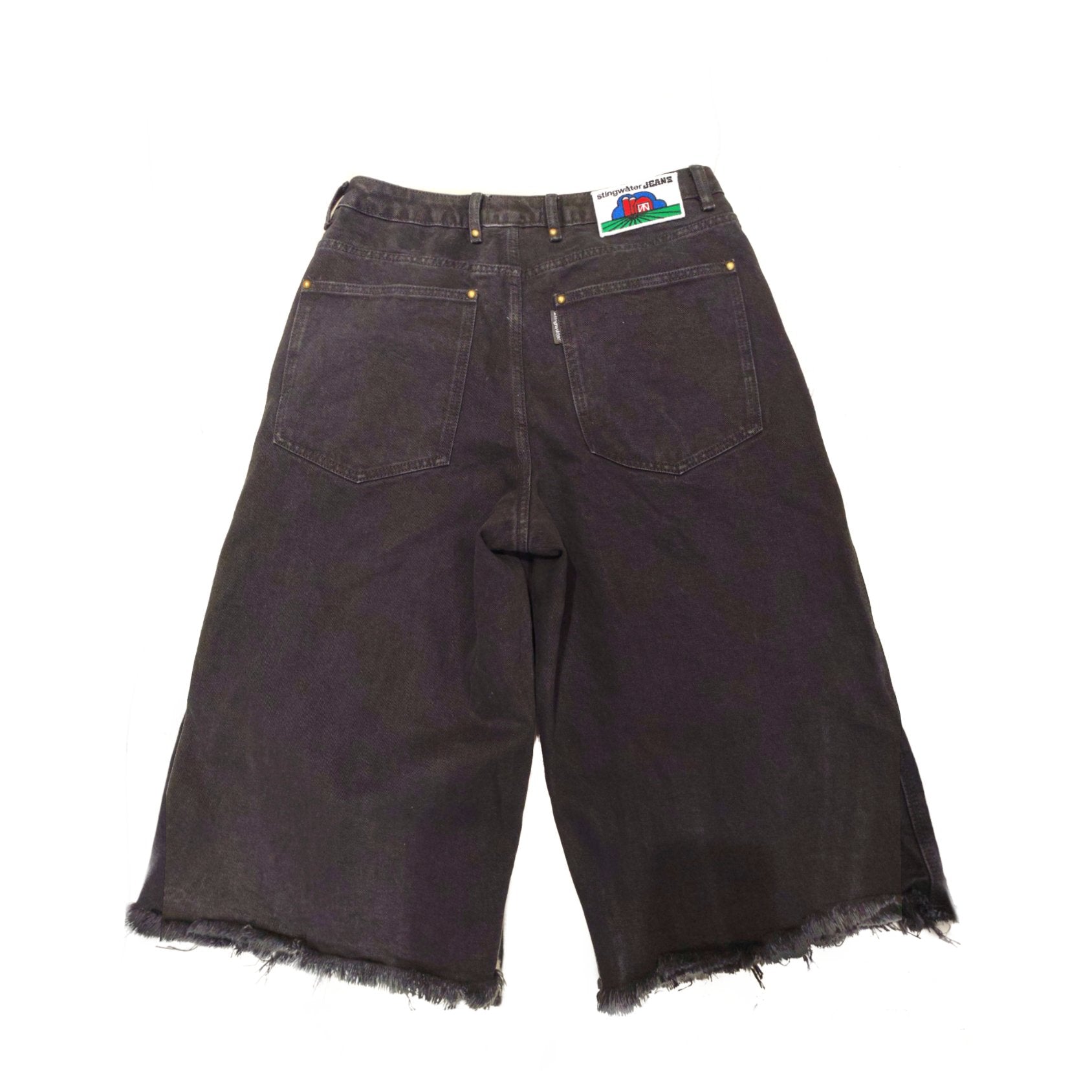 Stingwater Saloon Jean Shorts Black