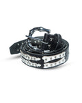 Stingwater Studded Bone Belt Black